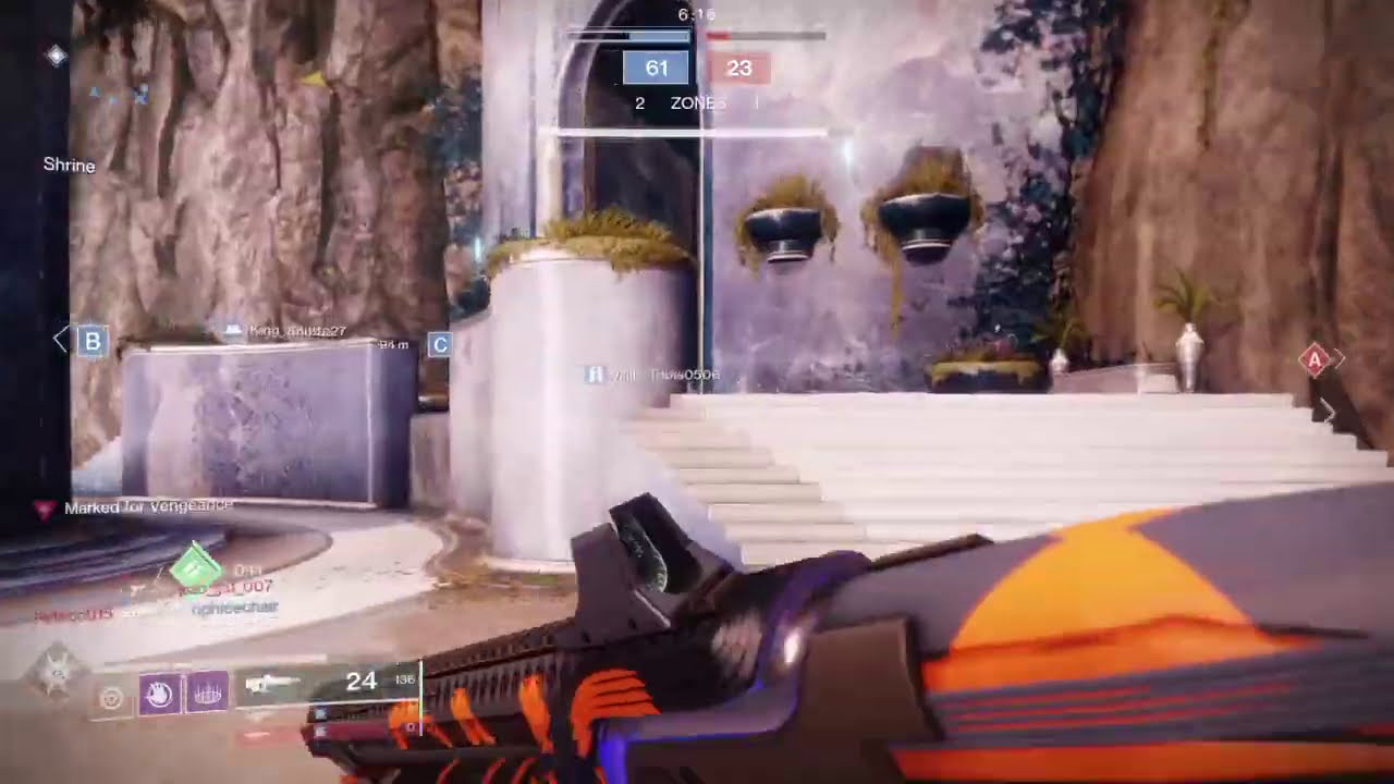 Destiny 2: Pls Stand On Grenades - Cold Denial Voidwalker 8-1 Iron Banner