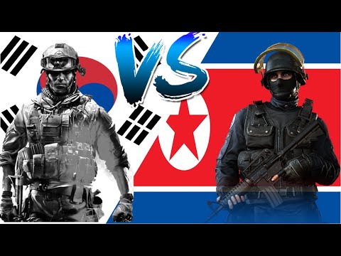 Южная Корея VS Северная  Корея Сравнение Армии и вооруженных сил стран 2020