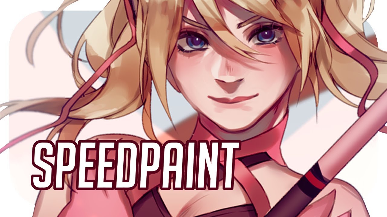 [OVERWATCH SPEEDPAINT] ✧ Pink Mercy