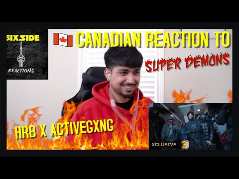 #HRB Lil Dotz X Broadday #ActiveGxng - Super Demons (Music Video) | Pressplay | CANADIAN REACTION