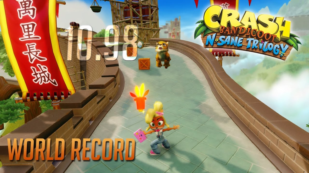 [BEAT] Crash B. N.Sane Trilogy Orient Express World Record!! (0010