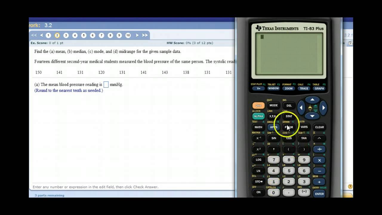 Homework help math mean median mode