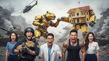 TẬP 13 | PHIM CAPYBARA : CUỘC CHIẾN ROBOT PHẦN CUỐI,CAPY ĐÁNH BẠI ROBOT KHỔNG LỒ TRỞ THÀNH ANH HÙNG