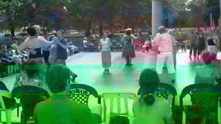 Montreal Outdoor Social Dance Night At Verdun Gazebo In July 2012