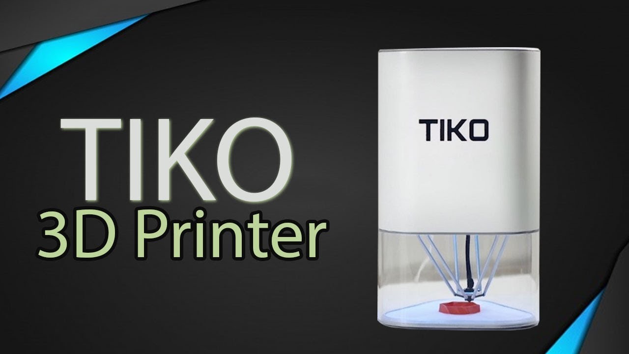 Tiko - Unibody 3D Smart Printer - YouTube