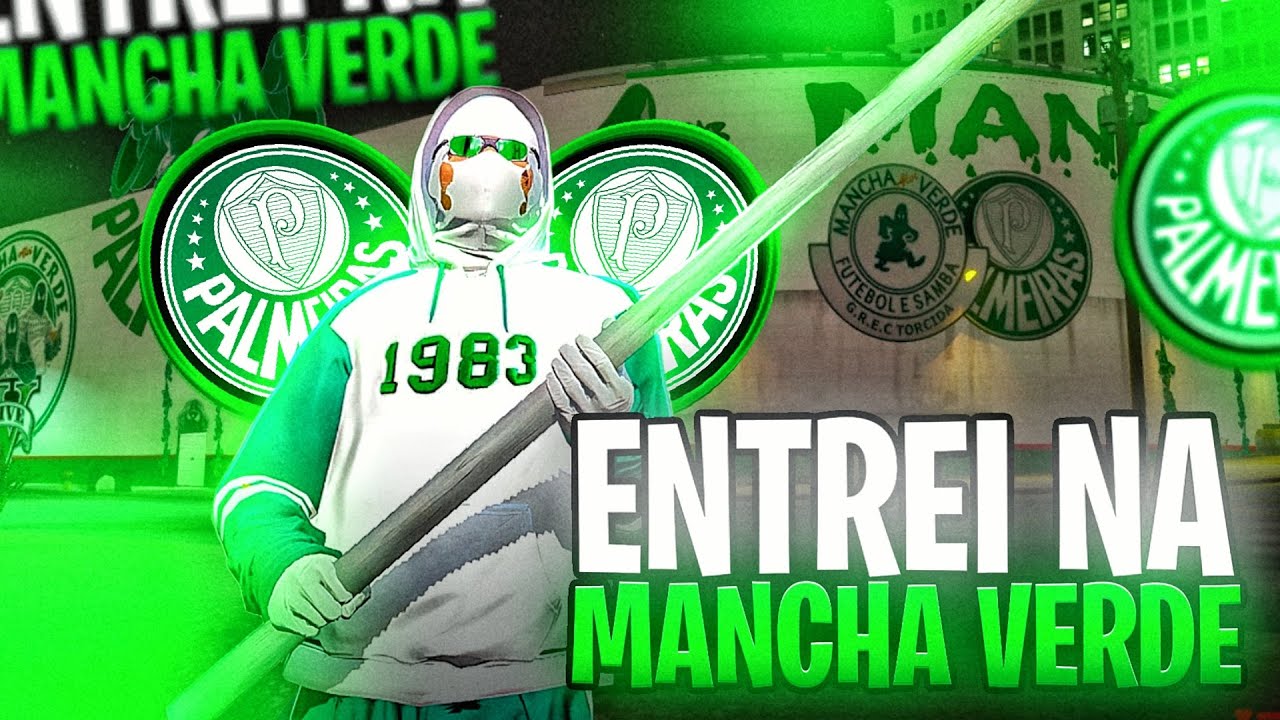 CONHECI A TORCIDA MANCHA VERDE - M.V - GTA RP FIVEM TORCIDAS - YouTube