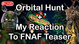 FNAF coming to Dead by daylight. Lets talk about it and orbitals to.