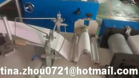 Single Line Napkin Machine