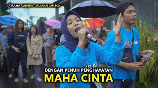 DI LAGU INI NIA DIRGHA PENUH PENGHAYATAN MENYANYIKAN MAHA CINTA VERSI DANGDUT JALANAN IRAMA DOPANG