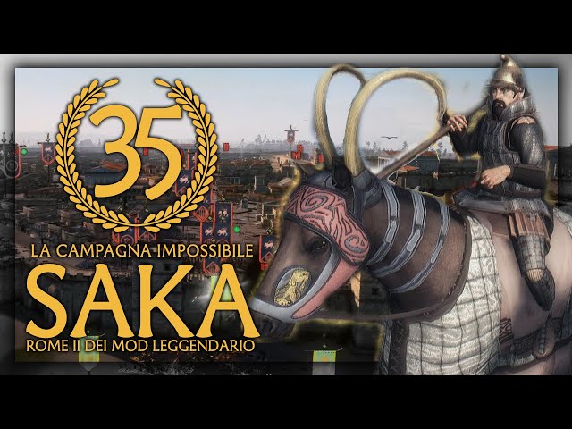 50 MINUTI DI ASSEDIO IMPOSSIBILE PER LA LEGGENDA ► Saka #35 - Total War Rome II DEI Mod Leggendario