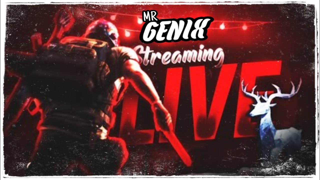 MR GENIX YT /PUBG LIVE STREAM #1 STREAM IN MY CHANNEL #ITS MY GAMEPLAY ...