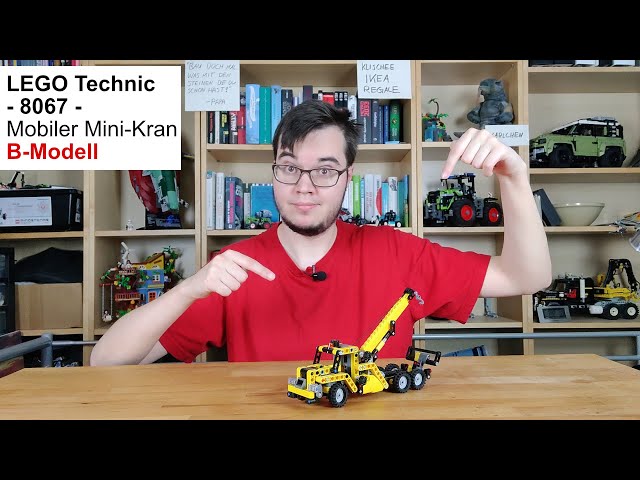 Ein Technic Snack für die Mittagspause - LEGO Technic 8067 Mobiler Mini-Kran - B-Modell Besprechung