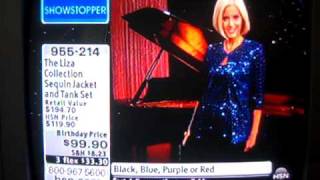 Liza Minnelli on HSN, part 1