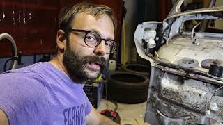 Rust repair - Creating and welding the front firewall patches