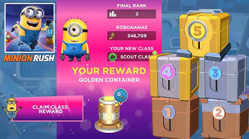 Minion Rush CLAIM CLASS REWARD Classes Update Top Bananas Room gameplay walkthrough ios android