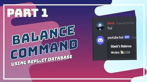 Balance command - discord.js #3