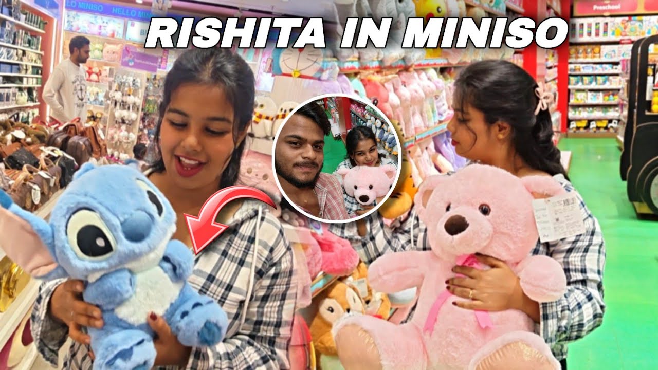 Rishita  MINISO ରୁ 10,000 ର shopping 🛍️🤯? 😭💔