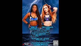 FULL MATCH - Notorious Mimi vs. Dreya Mitchell - Greektown Pro Wrestling 16/08/2025