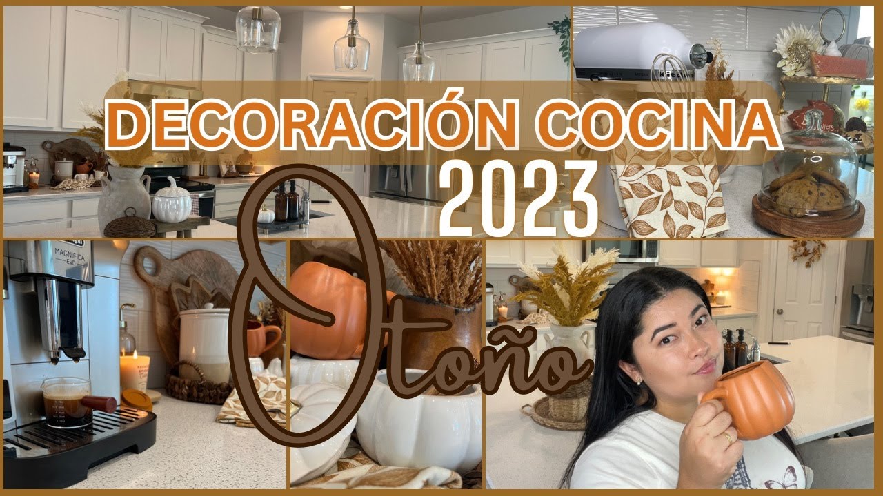 Decoración Cocina otoño 2023 🍂 IDEAS para decorar la COCINA OTOÑO 2023 🐿️