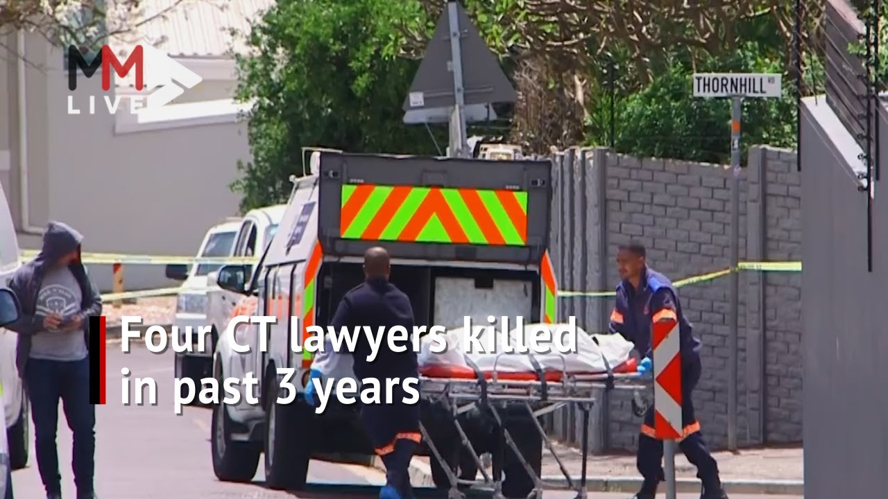 Four criminal lawyers shot dead in Cape Town since 2016 YouTube