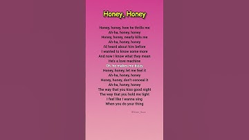 Thumbnail of honey honey lyrics | Amanda Seyfried, Ashley Lilley & Rachel McDowall #shorts