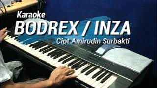 BODREK  INZA - Karaoke lagu karo