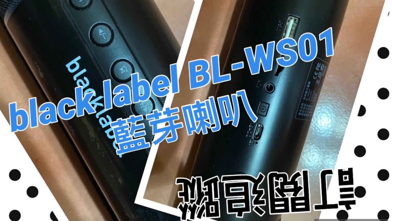期哥開箱家樂福特價藍芽喇叭black Label Bl Ws01期哥開箱紀錄省一千元 Youtube