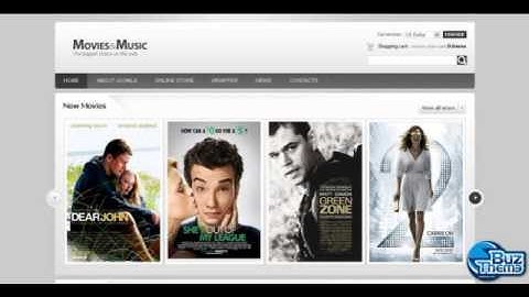 Download Movie VirtueMart Template by  Mercury TM VirtueMart Templates