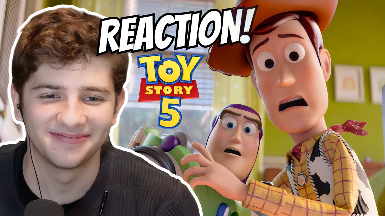 TOY STORY 5 OFFICIAL TRAILER REACTION