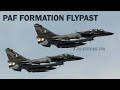 Paf j10c f16 fighting falcon fighter jets rehearsing for pakistan day parade 2024