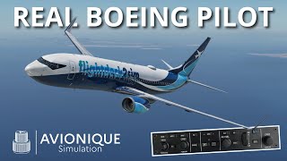 Real Boeing Pilot | Avionique Simulation GMC 710 Autopilot Control Panel Review