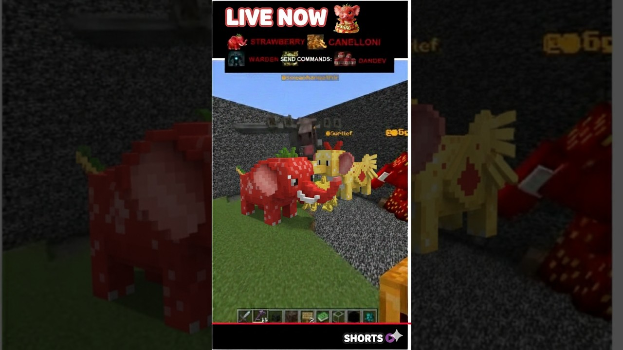 INTERACTIVE WARDEN X BRAINROTS NEW COMMANDS TNT MINECRAFT 10 