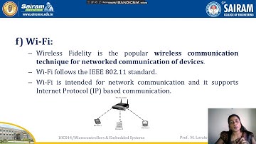 Lecture video 18CS44 module3 External Communication Interface2 Lorateshiny