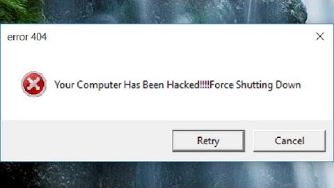 How To Make Fake Windows Error Message Easily