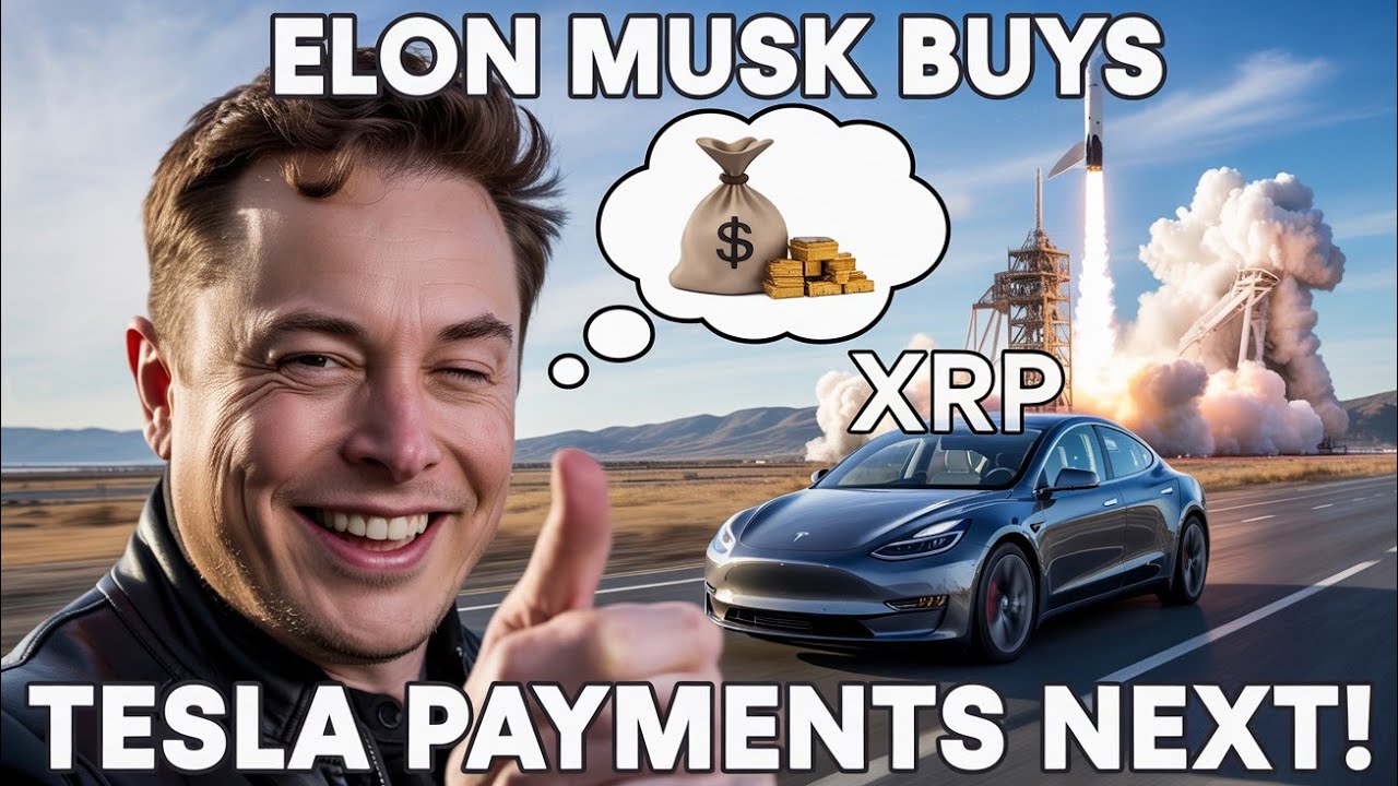 Илон Маск только что купил XRP! (платёж Tesla идёт)