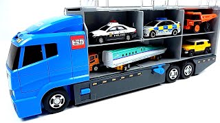 トミカ☆トミカのミニカーを開封してコンボイへ収納します