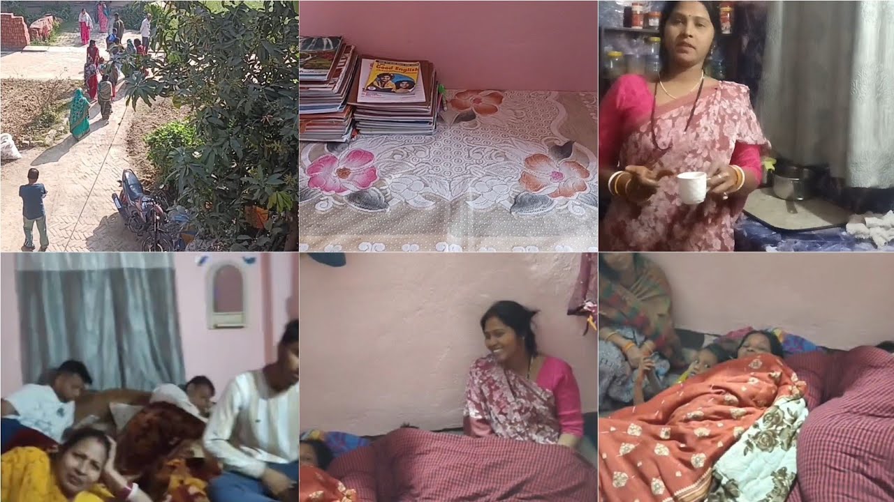 शादी हुई खत्म रिस्तेदार जाना शुरू,नानी🏘 घर kichan में सोना पड़ा  🙂‍↔️ trending ##vlog ##👌🫶 full fun