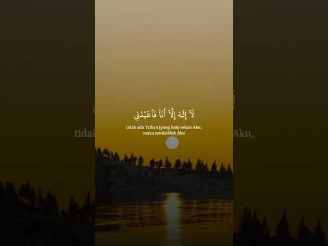 Surah Taa-haa | verses 13-14 | #subscribe #pmk_tv #like #quran