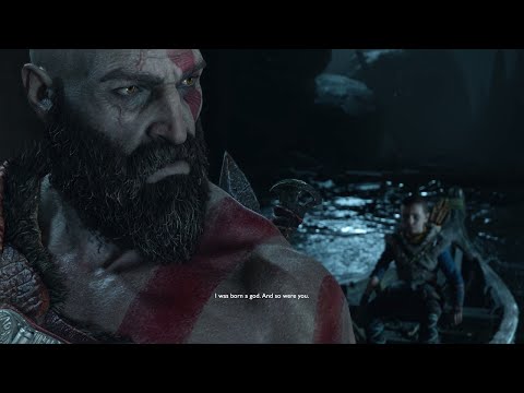 God of War 4 - Kratos Reveals To Atreus He&rsquo;s a God From Sparta (God of War 2018) PS4 Pro