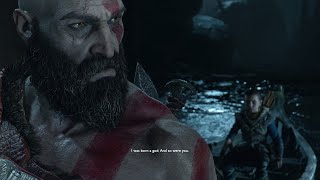God of War 4 - Kratos Reveals To Atreus He's a God From Sparta (God of War 2018) PS4 Pro