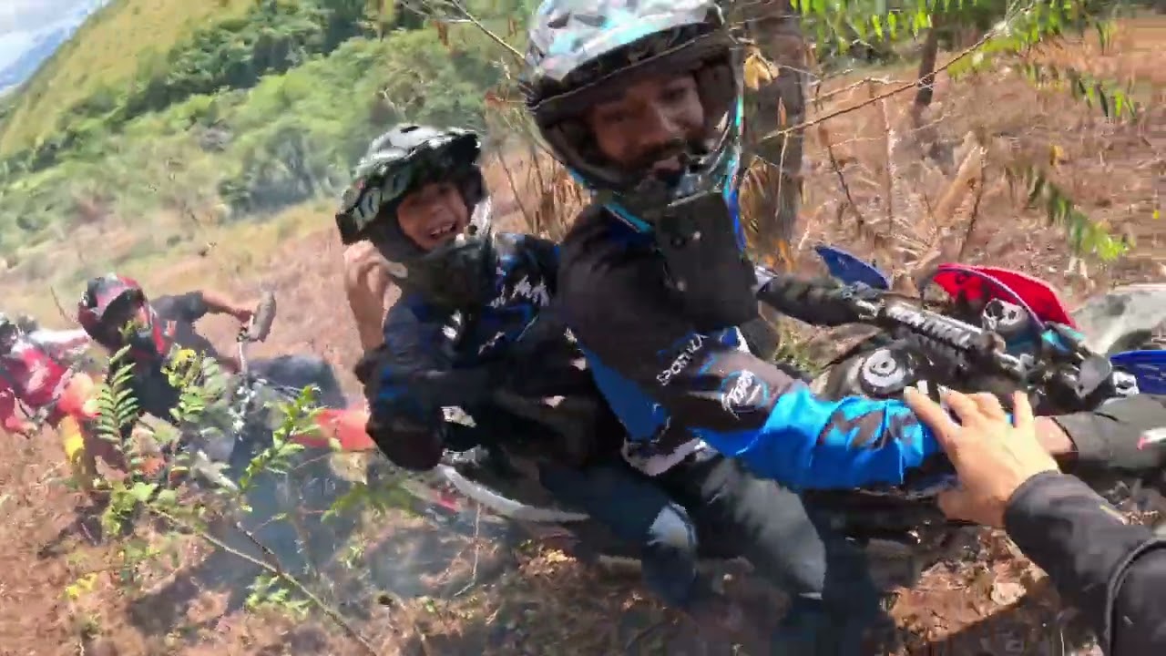 Trilha dos crias, Trilha de CG com pneu liso 