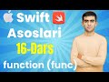 Swift asoslari 16-dars| func Batafsil | Parametr, return, misollar bilan tushuncha!
