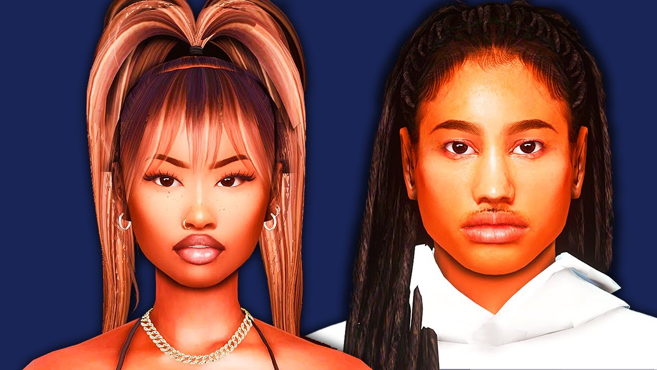 💙 Sims 4 CAS - Female & male Sim Dump | CC Folder & SIM DOWNLOAD - YouTube