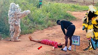 Crazy moments when she Collapsed. Trashman Prank