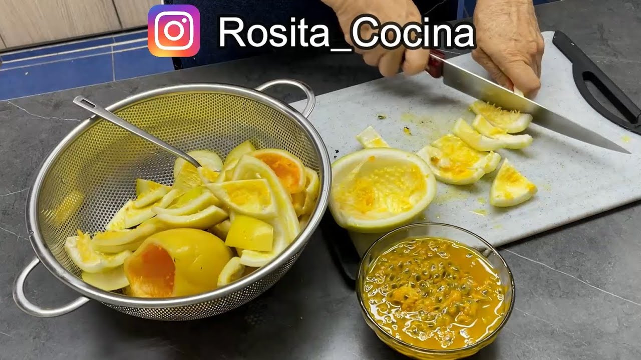 si tienes cascaras de maracuyá, prepara esta deliciosa bebida