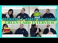 GREEN CARD INTERVIEW MARRIAGE BASED (ENGLISH) | FREQUENTLY ASKED QUESTIONS PRACTICE | K1 K2 AOS