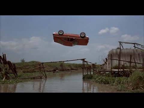 Insane Car Jump Ruined in "MAN WITH THE GOLDEN GUN" (James Bond, 1974)