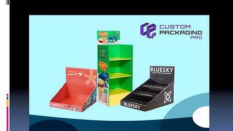 Display Boxes | Display Packaging Boxes | Custom Packaging Pro