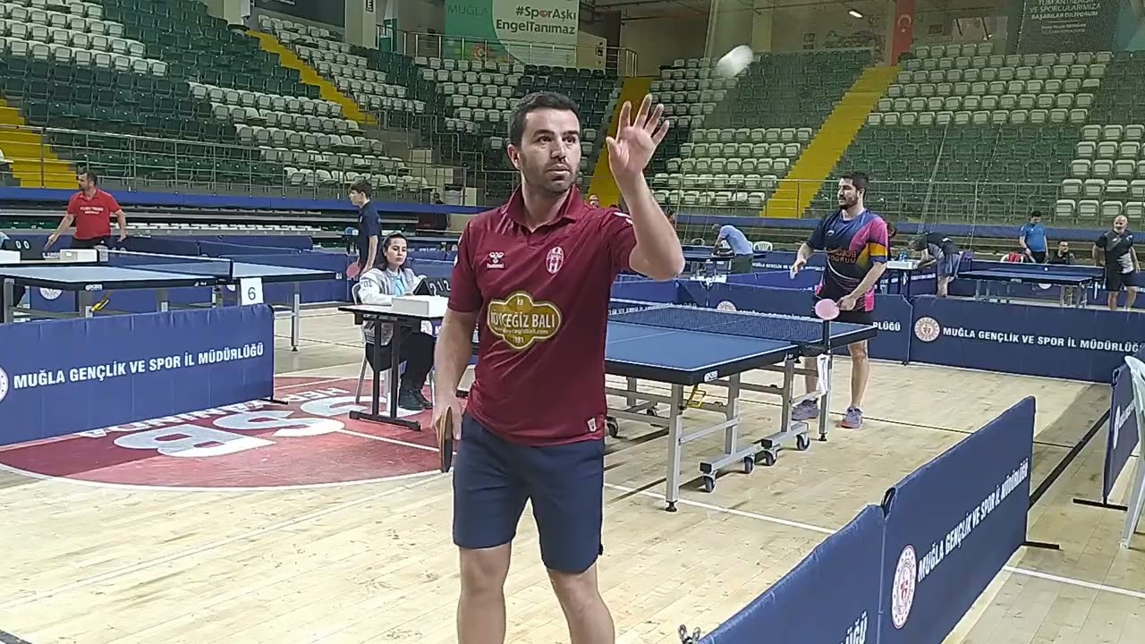 Muğla Masa Tenisi Takım Ligi Hıdır Ay 3 - Furkan Yiğit 2