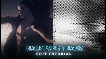 Ae Like Halftone Shake Tutorial On Alight Motion (+ Preset)